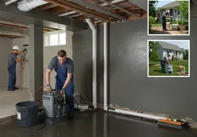 Basement Waterproofing and Flood Prevention process in Copiague, NY